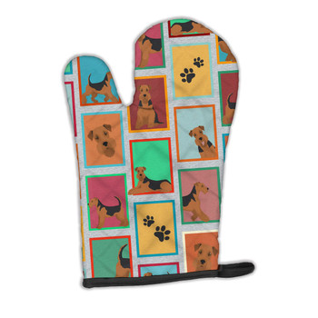 Lots of Airedale Terrier Oven Mitt product image at NuMercy
