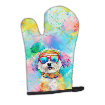 Bichon Frise Hippie Dawg Oven Mitt DAC2463 product image at NuMercy