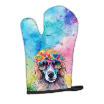 Poodle Hippie Dawg Oven Mitt product image at NuMercy