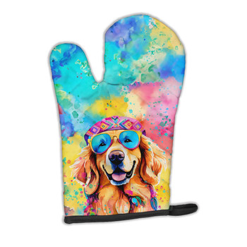 Golden Retriever Hippie Dawg Oven Mitt DAC2512 product image at NuMercy