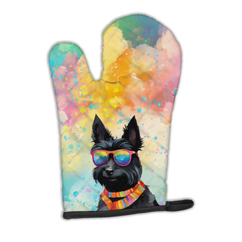 Scottish Terrier Hippie Dawg Oven Mitt DAC2557 product image at NuMercy