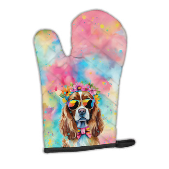 Cavalier Spaniel Hippie Dawg Oven Mitt DAC2486 product image at NuMercy