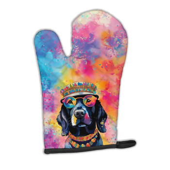 Black Labrador Hippie Dawg Oven Mitt DAC2520 product image at NuMercy