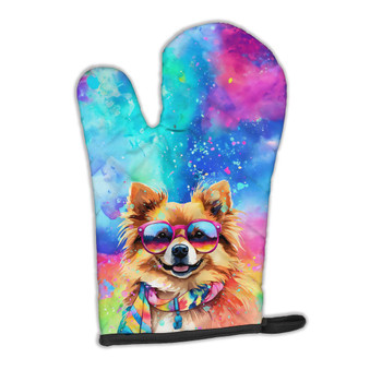 Pomeranian Hippie Dawg Oven Mitt DAC2540 product image at NuMercy