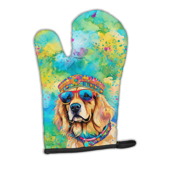 Golden Retriever Hippie Dawg Oven Mitt DAC2513 product image at NuMercy