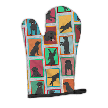 Lots of Black Labrador Retriever Oven Mitt product image at NuMercy