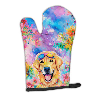 Yellow Labrador Hippie Dawg Oven Mitt DAC2531 product image at NuMercy
