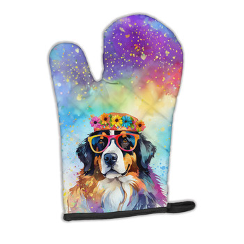 Bernese Mountain Dog Hippie Dawg Oven Mitt DAC2461 product image at NuMercy