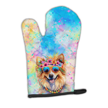 Pomeranian Hippie Dawg Oven Mitt DAC2539 product image at NuMercy
