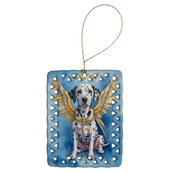 Dalmatian My Angel Porcelain Christmas Ornament product image at NuMercy