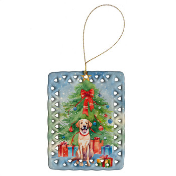Chesapeake Bay Retriever Christmas Porcelain Ornament DAC3417 product image at NuMercy