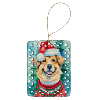 Finnish Lapphund Christmas Porcelain Ornament DAC3459 product image at NuMercy