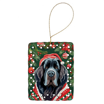 Newfoundland Christmas Porcelain Ornament DAC3535 product image at NuMercy