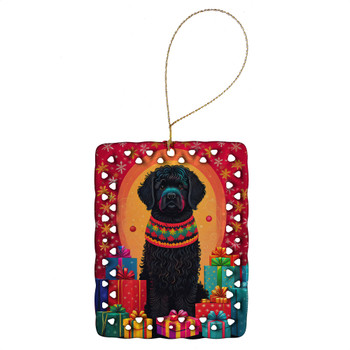 Puli Holiday Christmas Porcelain Ornament product image at NuMercy
