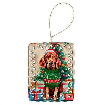 Vizsla Christmas Porcelain Ornament DAC3674 product image at NuMercy