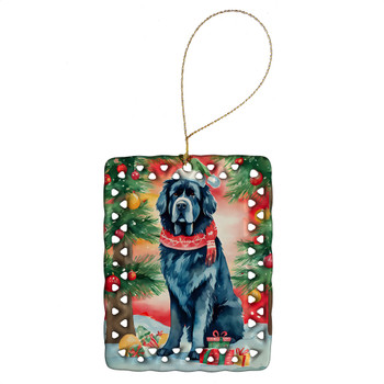 Newfoundland Christmas Porcelain Ornament DAC3532 product image at NuMercy