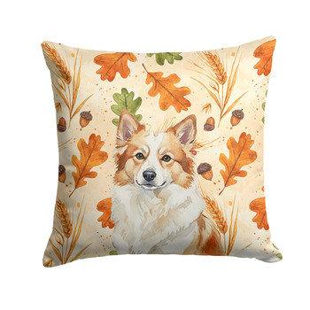 Tan Icelandic Sheepdog Heirloom Fall Throw Pillow 14" x 14" product image at NuMercy