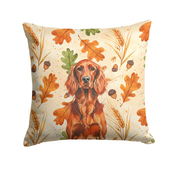Irish Setter Heirloom Fall Throw Pillow 14" x 14" product image at NuMercy
