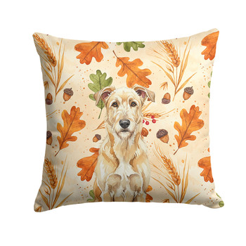 Wheaten Irish Wolfhound Heirloom Fall Throw Pillow 14" x 14" product image at NuMercy