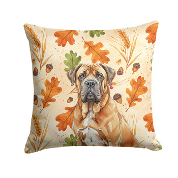Neapolitan Mastiff Heirloom Fall Throw Pillow 14" x 14" product image at NuMercy