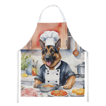German Shepherd The Chef Cooking Kitchen Apron product image at NuMercy