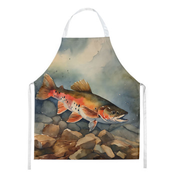 Brook Trout Cooking Kitchen Apron DAC2775 product image at NuMercy