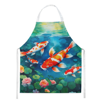 Koi Fish Cooking Kitchen Apron DAC2797 product image at NuMercy