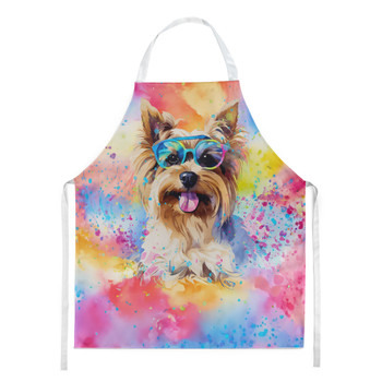 Yorkshire Terrier Hippie Dawg Cooking Kitchen Apron DAC2579 product image at NuMercy