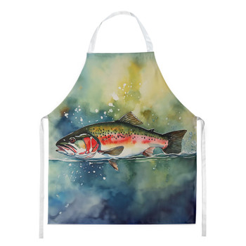 Trout Cooking Kitchen Apron DAC2841 product image at NuMercy