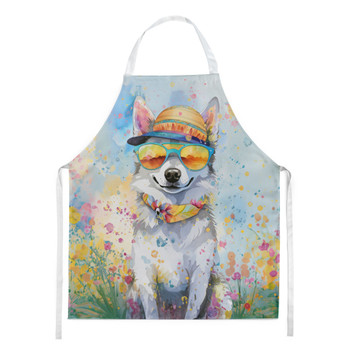 Alaskan Klee Kai Hippie Dawg Cooking Kitchen Apron product image at NuMercy