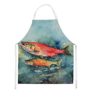 Salmon Cooking Kitchen Apron DAC2818 product image at NuMercy