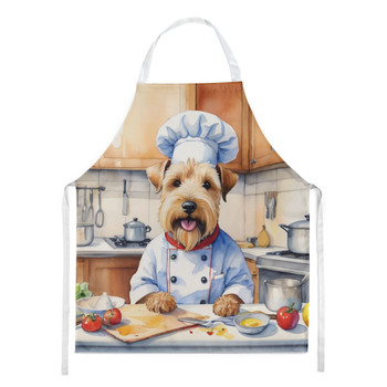 Wheaten Terrier The Chef Cooking Kitchen Apron product image at NuMercy