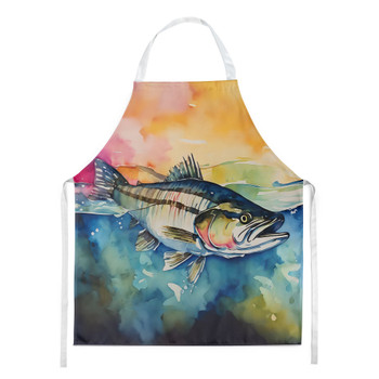 Striped Bass Cooking Kitchen Apron DAC2834 product image at NuMercy