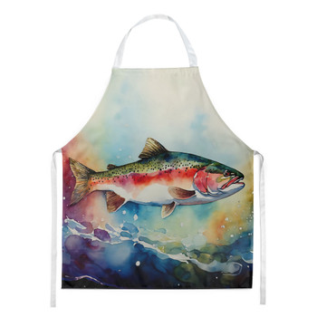 Rainbow Trout Cooking Kitchen Apron DAC2815 product image at NuMercy