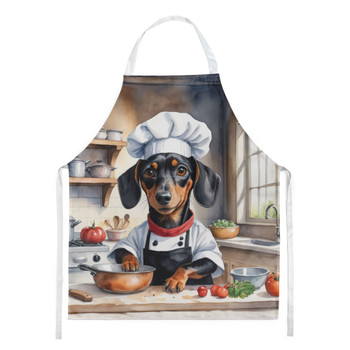 Dachshund The Chef Cooking Kitchen Apron product image at NuMercy