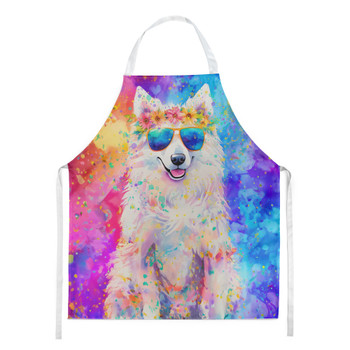Samoyed Hippie Dawg Cooking Kitchen Apron DAC2549 product image at NuMercy