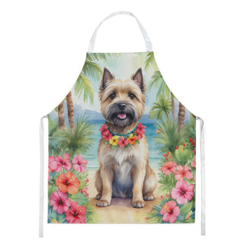 Cairn Terrier Luau Cooking Kitchen Apron DAC6396 product image at NuMercy