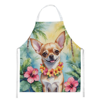 Chihuahua Luau Cooking Kitchen Apron DAC6404 product image at NuMercy