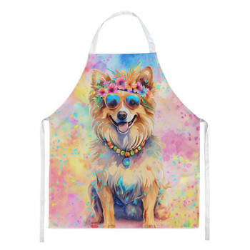 Pomeranian Hippie Dawg Cooking Kitchen Apron DAC2539 product image at NuMercy