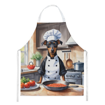 Manchester Terrier The Chef Cooking Kitchen Apron product image at NuMercy
