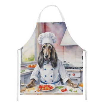 Afghan Hound The Chef Cooking Kitchen Apron product image at NuMercy