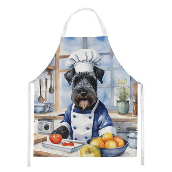 Kerry Blue Terrier The Chef Cooking Kitchen Apron product image at NuMercy