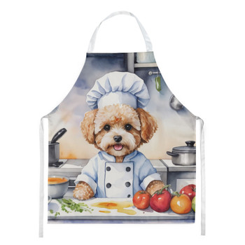 Maltipoo The Chef Cooking Kitchen Apron product image at NuMercy