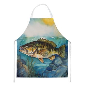 Smallmouth Bass Cooking Kitchen Apron DAC2827 product image at NuMercy