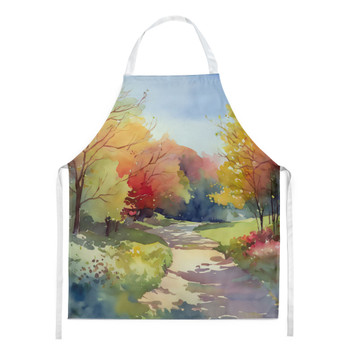 North Carolina Dogwoods in Watercolor Cooking Kitchen Apron DAC1694 product image at NuMercy