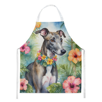 Greyhound Luau Cooking Kitchen Apron DAC6449 product image at NuMercy