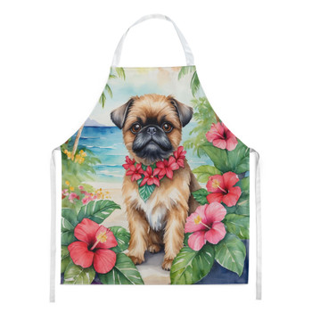 Brussels Griffon Luau Cooking Kitchen Apron DAC6392 product image at NuMercy