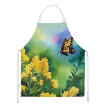 Kentucky Goldenrod in Watercolor Cooking Kitchen Apron DAC1659 product image at NuMercy