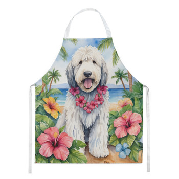 Komondor Luau Cooking Kitchen Apron product image at NuMercy