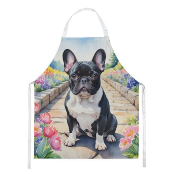 French Bulldog Spring Path Cooking Kitchen Apron DAC6629 product image at NuMercy